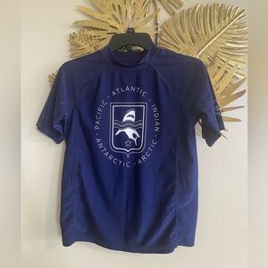 GAP Men's Blue Swim Shirt